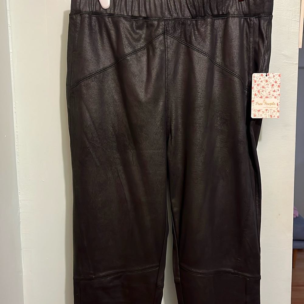 NEW Free People Vegan Suede Skinny Pant